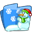 winter folder icon